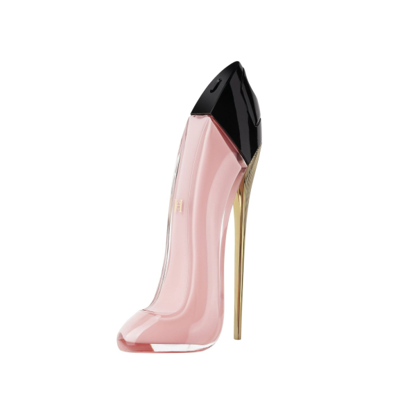 Image may contain Clothing Footwear High Heel Shoe Bottle Cosmetics and Perfume
