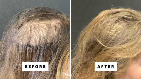 Image may contain Adult Person Head Face Blonde and Hair