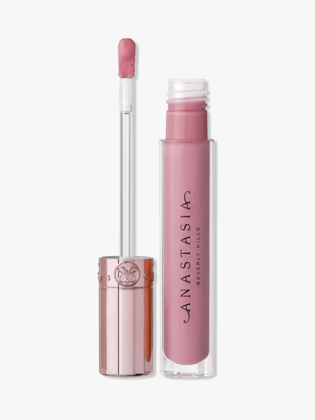 Anastasia Beverly Hills Universal Luminous Tinted Lip Gloss in branded components on a light gray background