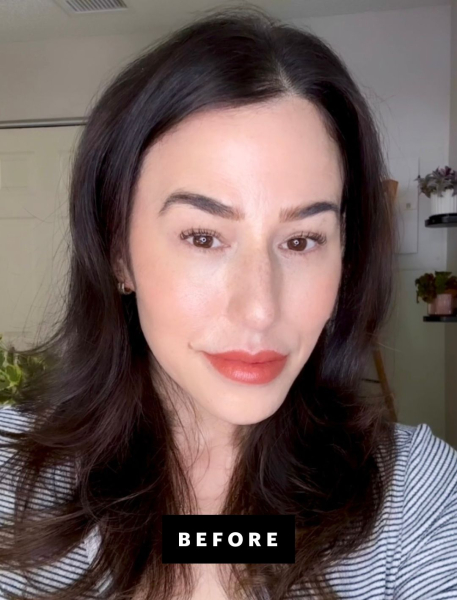 Marci Robin not wearing eyeliner