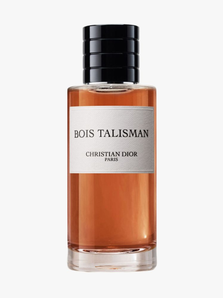 Dior Bois Talisman Eau de Parfum in branded component on a light gray background