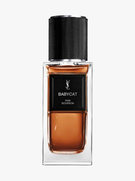 YSL Babycat Eau de Parfum in branded component on a light gray background