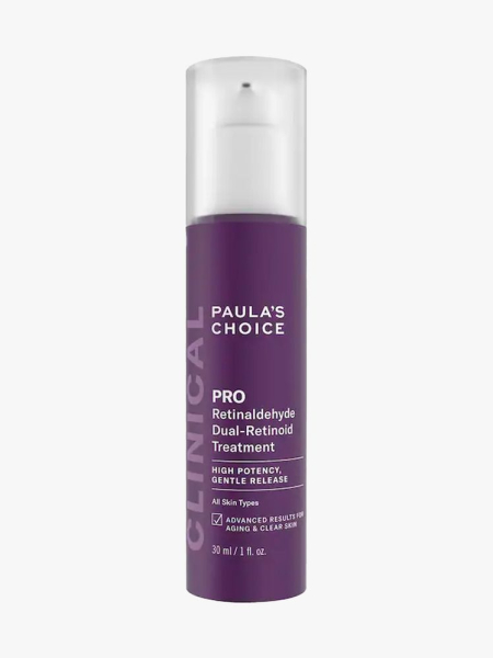Paula’s Choice Clinical Pro Retinaldehyde Dual‑Retinoid Treatment in branded component on a light gray background